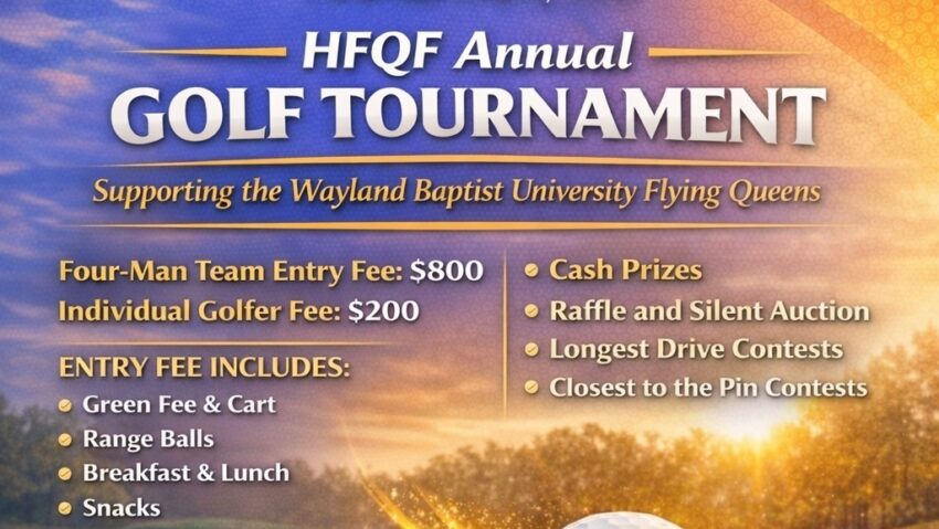 HFQF ANNOUNCES 2026 ANNUAL GOLF TOURNAMENT