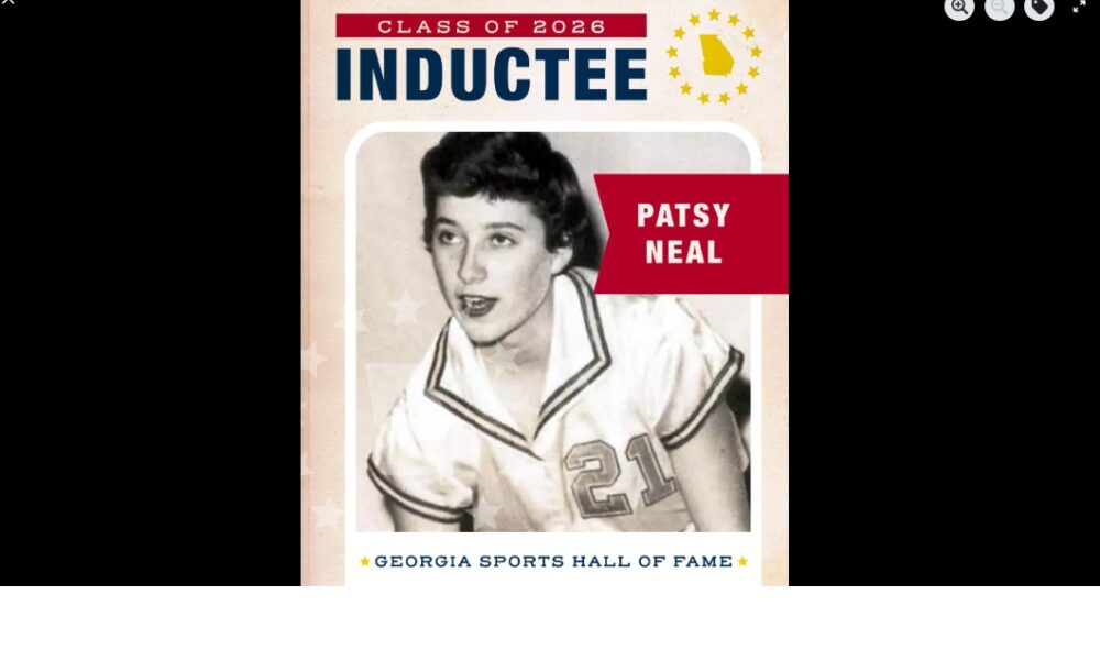 PATSY NEAL JOINS THE GEORGIA SPORTS HALL OF FAME